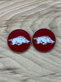 Medallions for Walking Sticks (Arkansas Razorbacks) 2 Hawgs