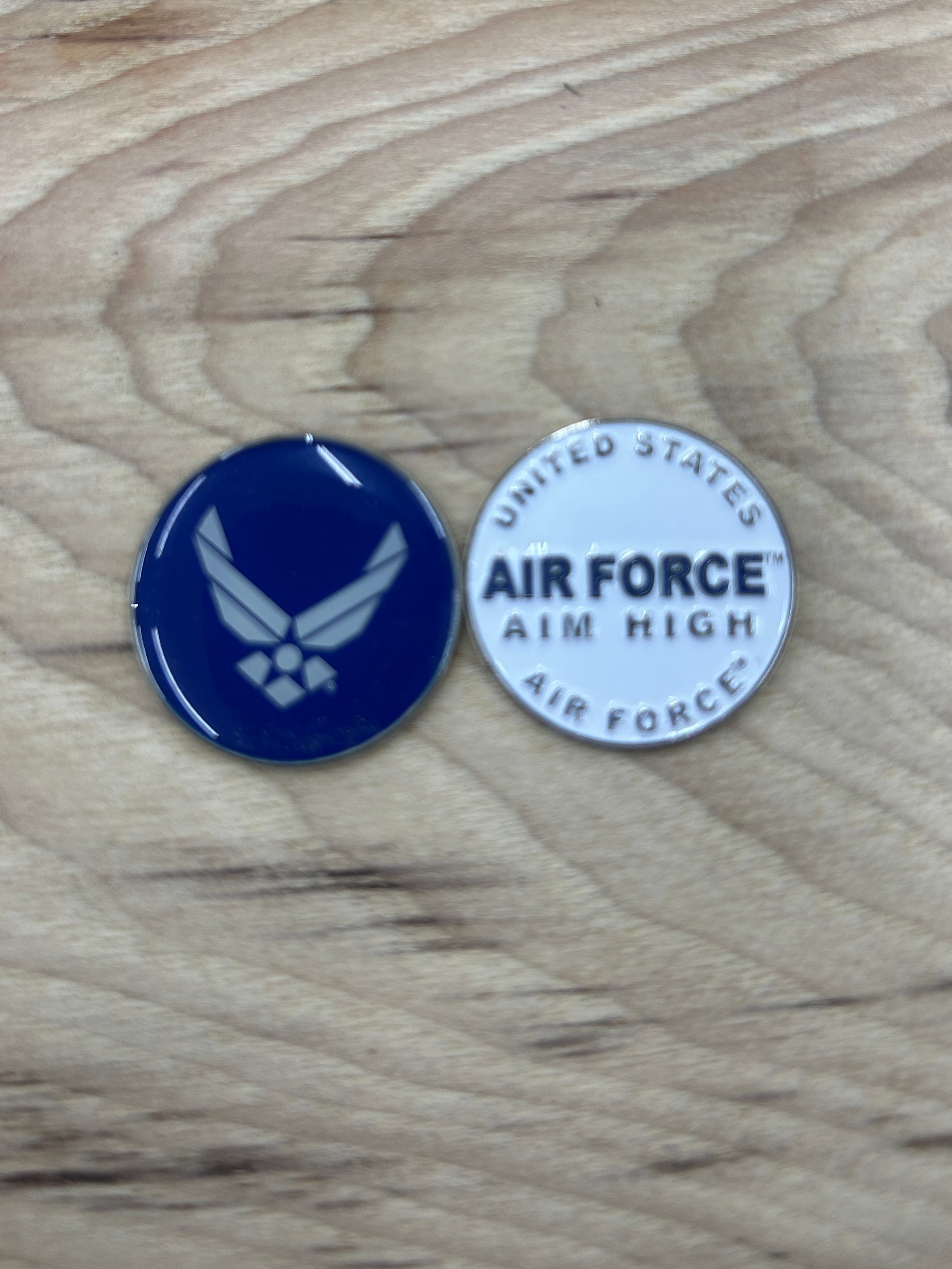 Medallions for Walking Sticks (Air Force) Emblem and Air Force
