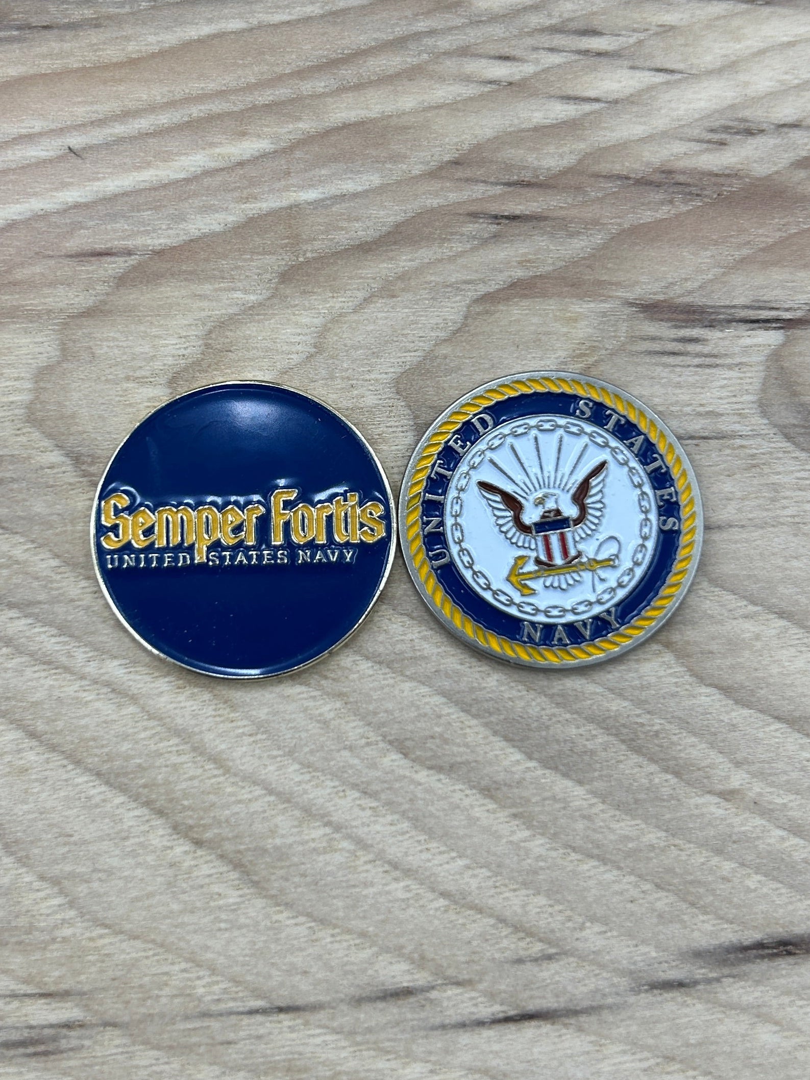 Medallions for Walking Sticks (Navy) Modo and Emblem