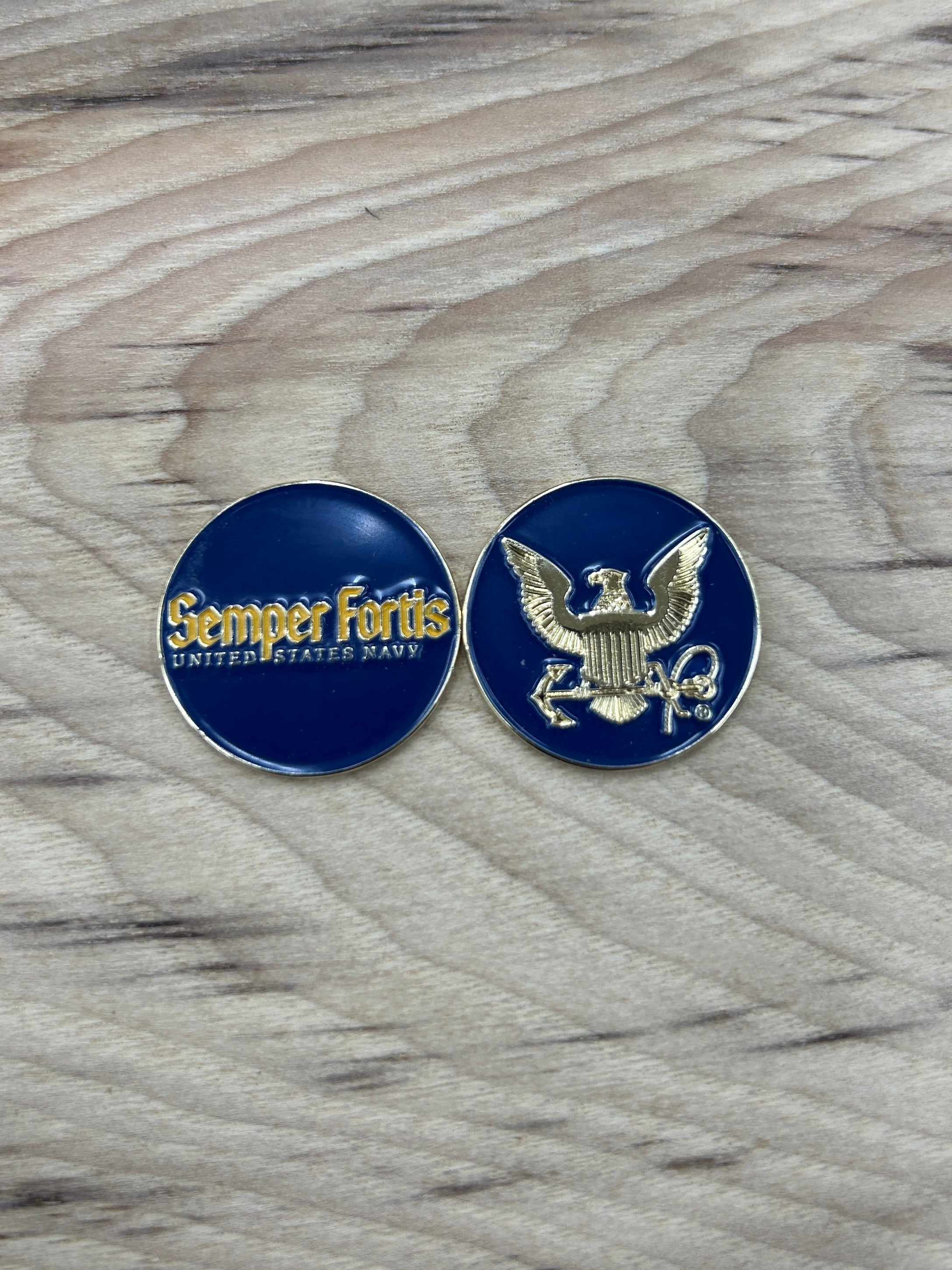 Medallions for Walking Sticks (Navy) Modo and Eagle