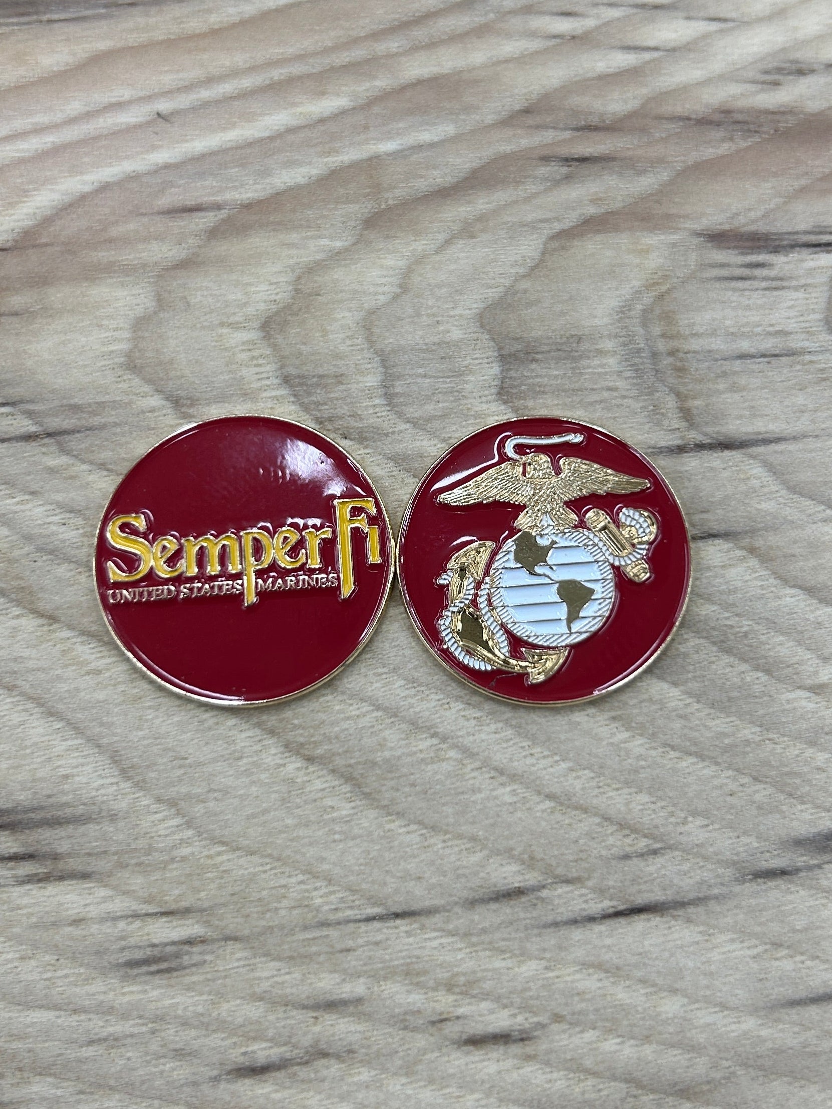 Medallions for Walking Sticks (Marines) Modo and Eagle Globe and Anchor