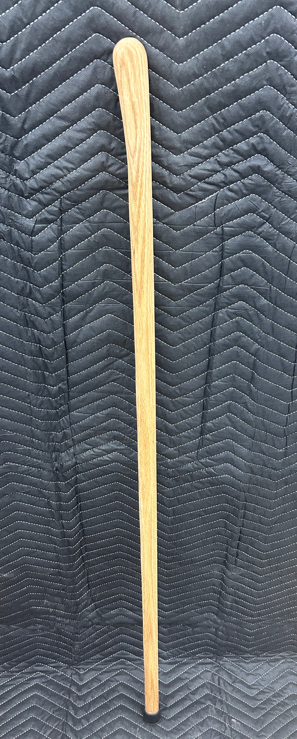 Walking Stick, Red Oak, Gentlemen's (Small Top), With Rubber Foot (Cut to Length)