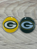 Medallions for Walking Sticks (Green Bay Packers) 2 Gs