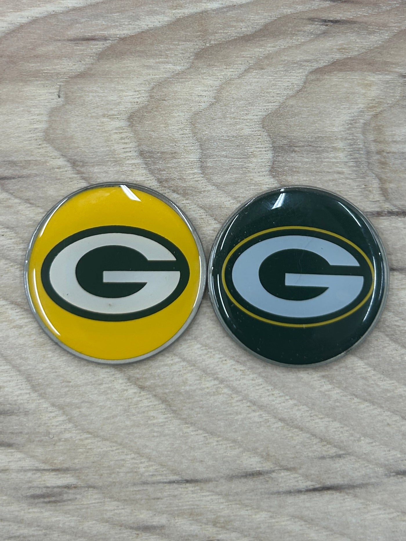 Medallions for Walking Sticks (Green Bay Packers) 2 Gs