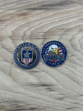 Medallions for Walking Sticks (Veteran) Eagle and Shield