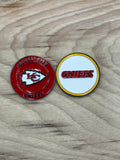 Medallions for Walking Sticks (Kansas City Chiefs) Chiefs and Emblem