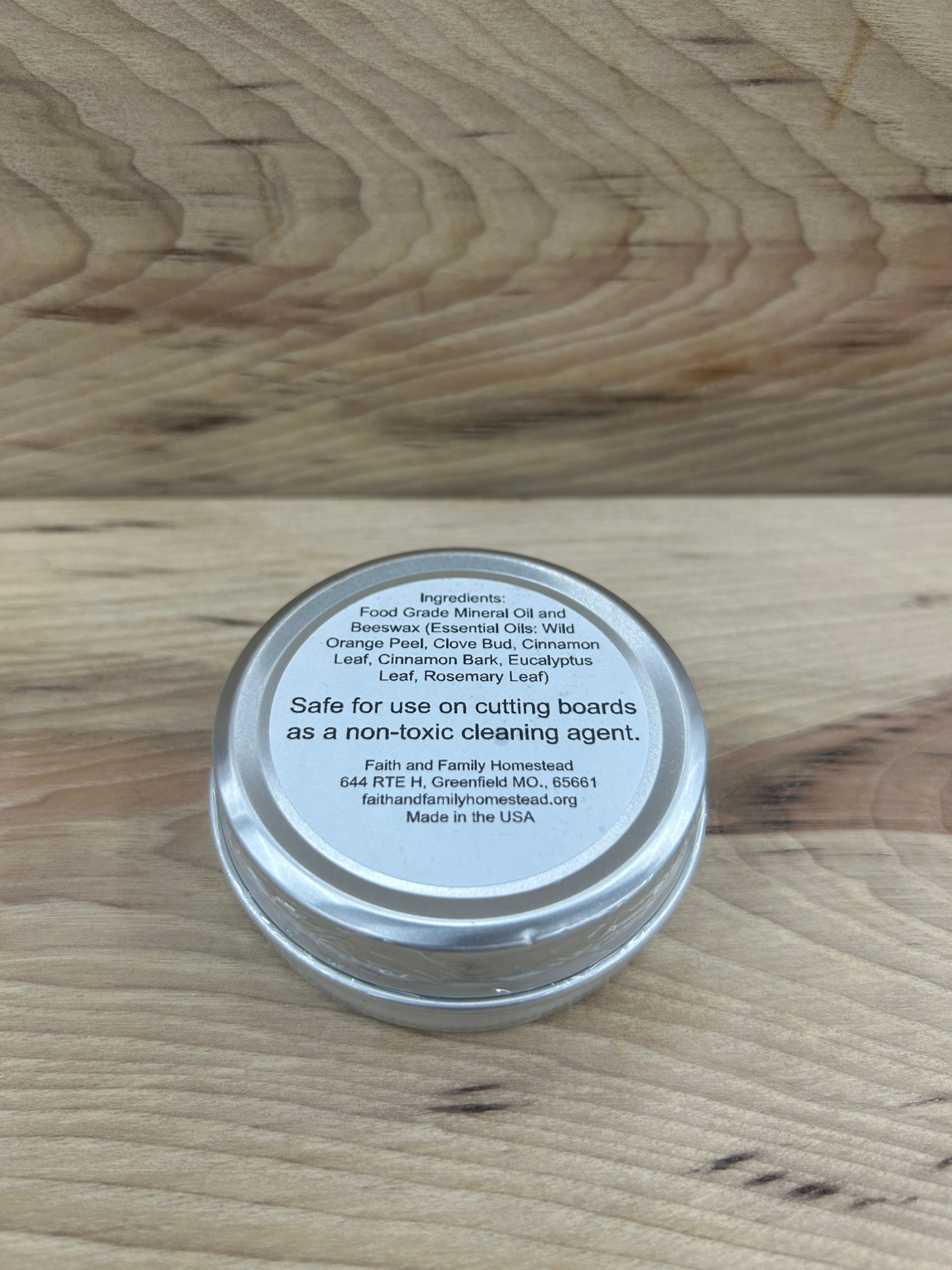 Board Butter, Guardian, A simple but effect blend for treating your Butcher Blocks and Cutting/Charcuterie Boards
