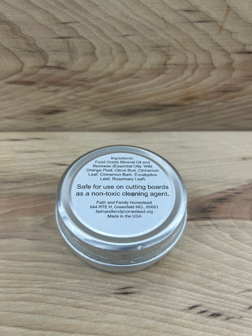 Board Butter, Guardian, A simple but effect blend for treating your Butcher Blocks and Cutting/Charcuterie Boards