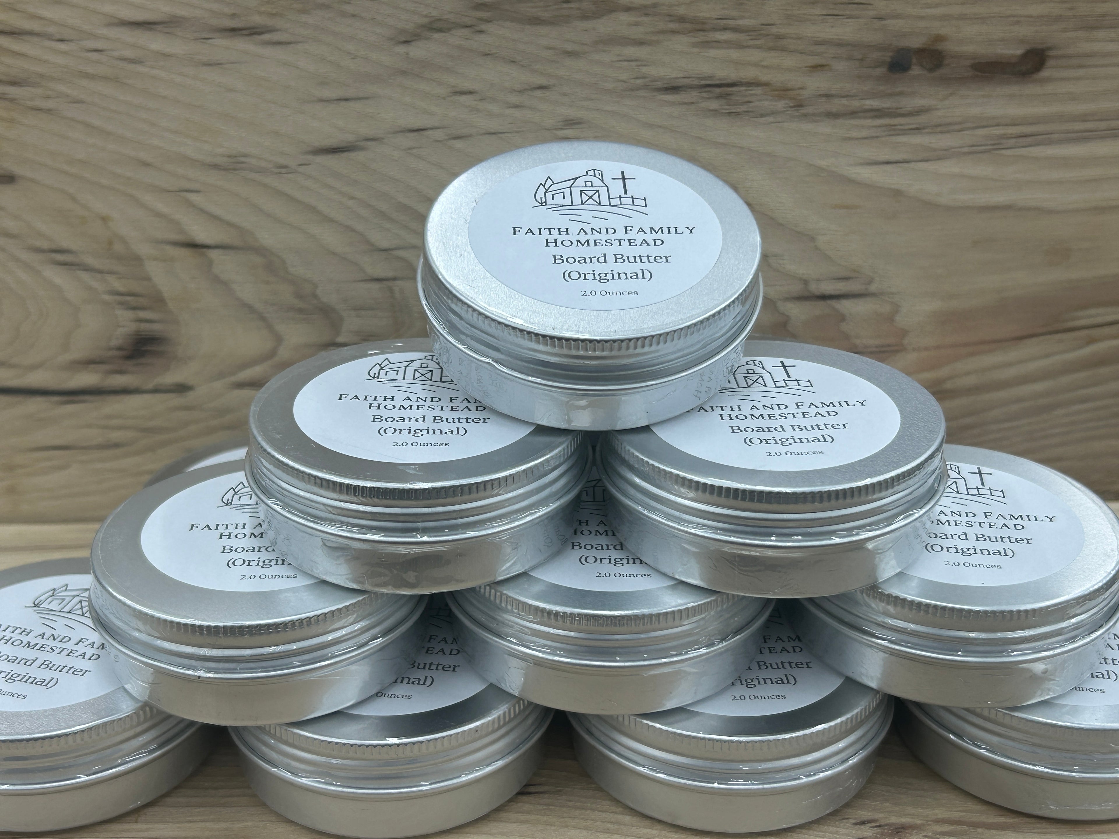 Board Butter, Plain, A simple but effect blend for treating your Butcher Blocks and Cutting/Charcuterie & Boards